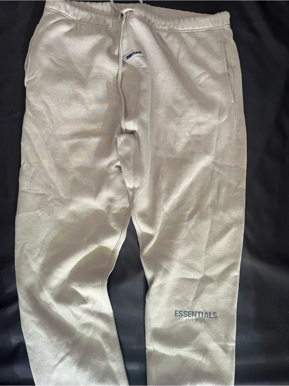 Essentials Men's Cream Sweatpants Joggers